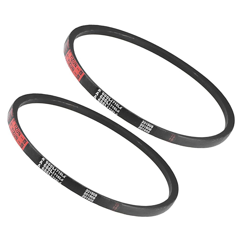 Amazon.com: Kozelo 2pcs A-686Li/A27 Drive V-Belt - [13mm